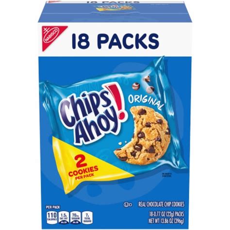 Chips Ahoy Original Chocolate Chip Cookies 13 86 Oz Fred Meyer