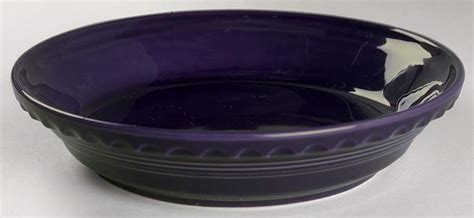 Fiesta Plum Intro 2001 8 Pie Baking Plate By Homer Laughlin