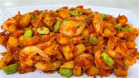 RESEP SAMBAL GORENG KENTANG UDANG KHAS JAWA TIMUR YouTube