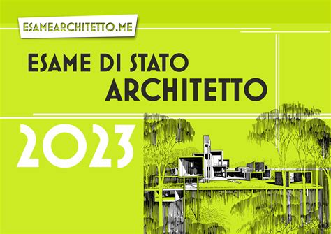 Esame Di Stato Architettura Date Sedi Esame Architetto Me