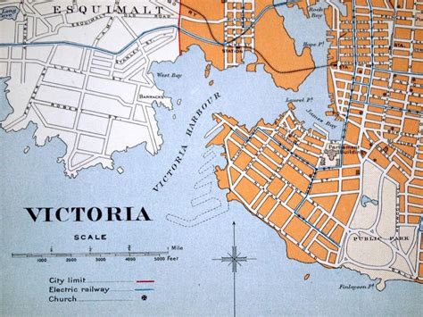 Downtown Map Of Victoria Bc C01