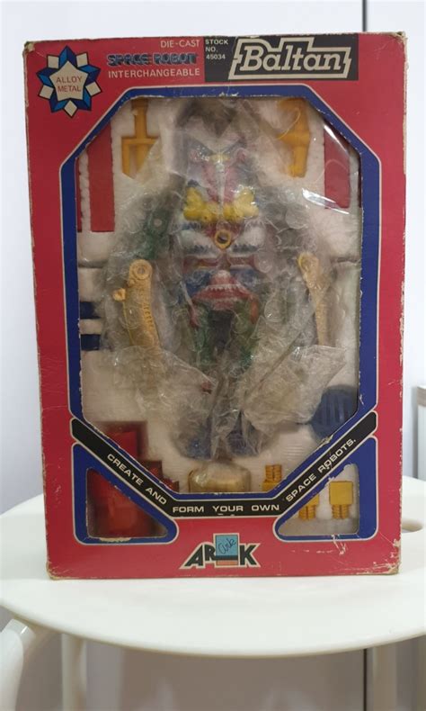 Arkron Baltan Seijin Ultraman Vintage Metal Alloy Ark Action Figure