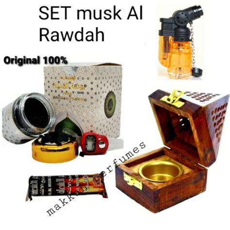 Hot Sale Bukhoor Set Madinah Bakhoor Top Oud Al Rawdah Kasturi Oudh Scent New Arrival