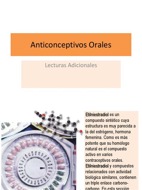 Anticonceptivos Orales