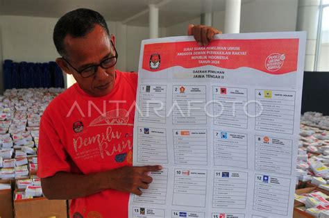 Temuan Surat Suara Pemilu Rusak Di Kudus ANTARA Foto