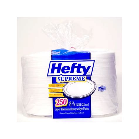 Hefty Supreme Plates 250 Ct8 78 In Sams Club