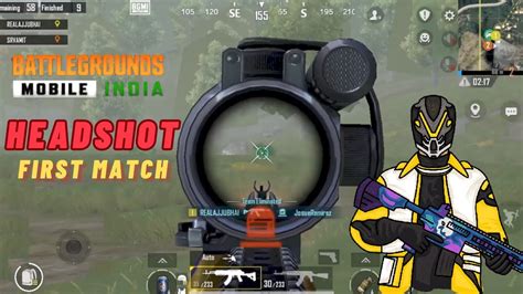 Headshot First Match Bgmi Unbane India Bgmi Gameplay Rank Pushed