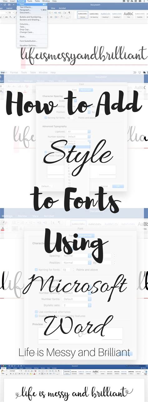 Cursive Font Style In Microsoft Word Now That You Understand How To