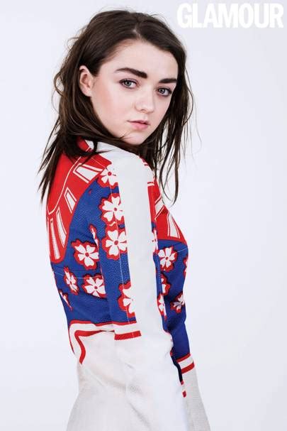 Maisie Williams Interview Maisie Williams Talks Sex Scene In The Falling With Joe Cole Glamour Uk