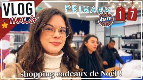 Vlogmas Achat Des Cadeaux De No L Haul Primark Youtube