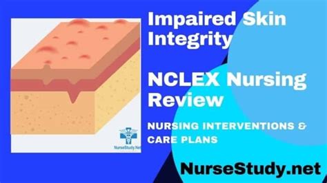 Impaired Skin Integrity Nursing Diagnosis Care Plan NurseStudy Net