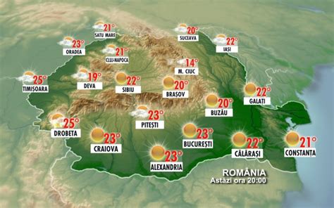 Vezi Aici Cum Este Vremea In Romania Din Ora N Ora Stirileprotv Ro