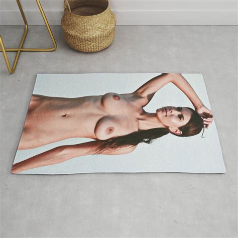 Sexy Woman Nude Rug By Johnbfrogg Society