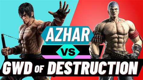 Tekken 7 Marshall Law Azhar VS Gwd Of Destruction Bryan Rank