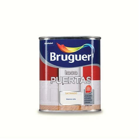 Bruguer Laca Acr Lica Para Puertas Blanco Roto Ml Satinado