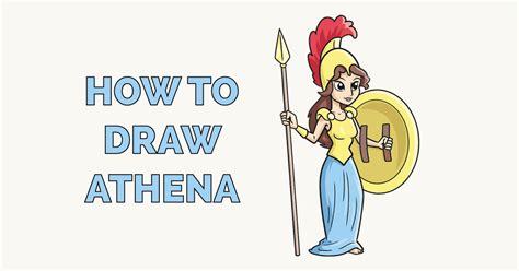 How To Draw Athena Really Easy Drawing Tutorial