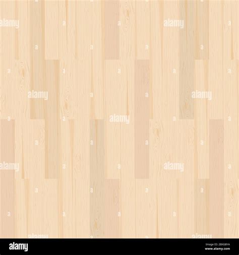 Seamless Wooden Parquet Floor Texture In Light Color From Top View