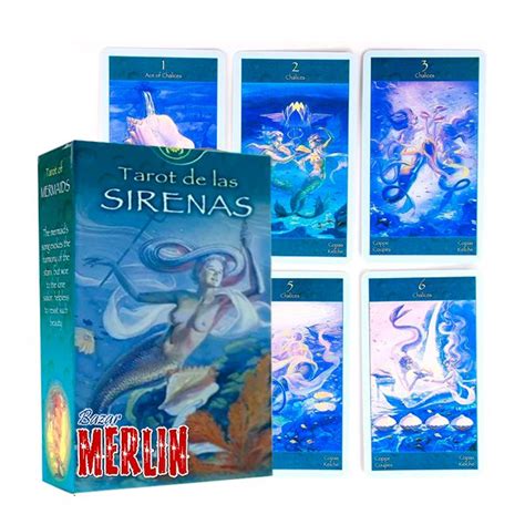 Tarot De Las Sirenas 78 Cartas Con Instrucciones Bazar Merlín El