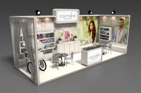 Cosmaline Booth For Beauty World On Behance