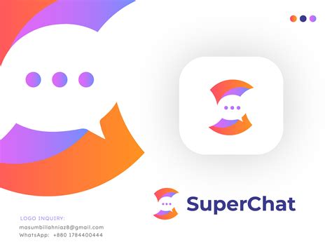 Chat Logo Brand Identity Communication Design On Behance