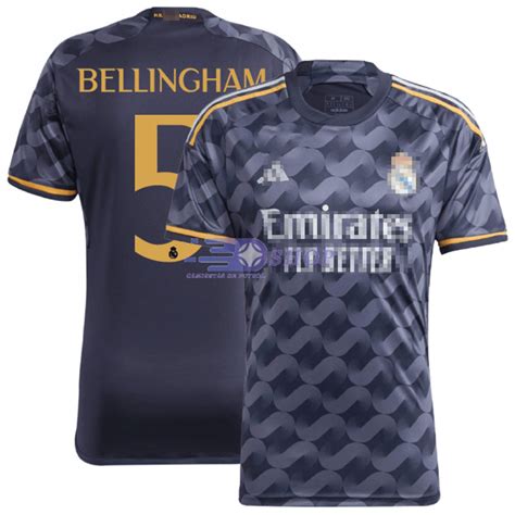 Camiseta Bellingham 5 Real Madrid 20232024 Segunda Equipación