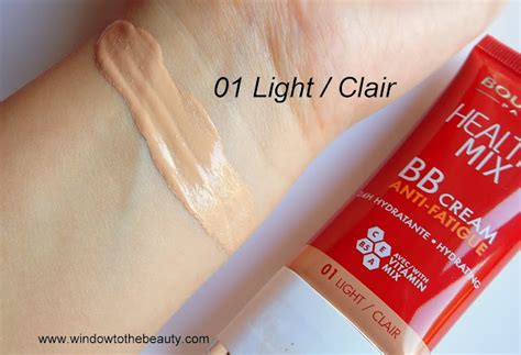 Window to The beauty: Bourjois Healthy Mix BB Cream Review & Swatches