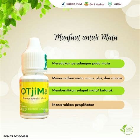 Jual Otjima Herbal Tetes Mata Kemasan Baru Dari Otem Isi Ml Otem