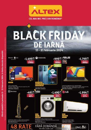 Catalog Altex Black Friday Februarie Oferte Catalog