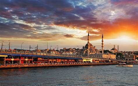 HD wallpaper: Morning in Istanbul, Bosphorus bridge, Ortakoy Mosque, architecture | Wallpaper Flare