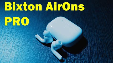 Лучший Аналог Apple AirPods Pro? Обзор на Bixton Airons Pro! - YouTube