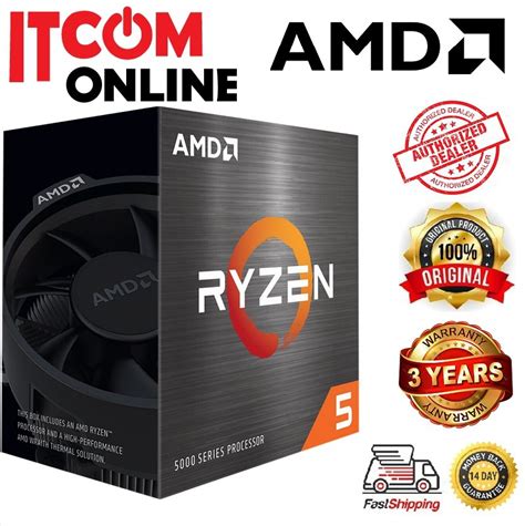 AMD Ryzen 5 5600X 100 100000065BOX Processeur Amd Ryzen 5 Okgo Net