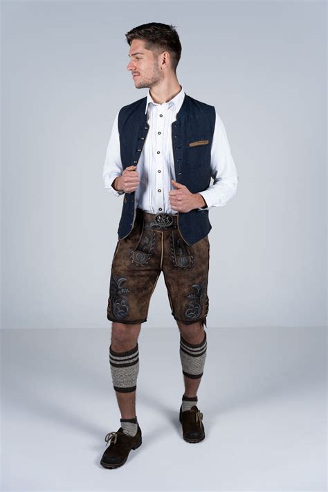 Exklusive Lederhosen Herren Edelnice Trachtenmode