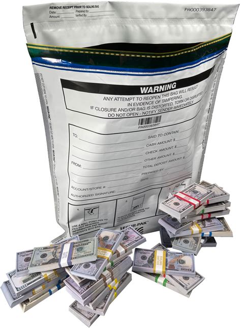 19 X 24 Secur Pak Money Deposit Bag