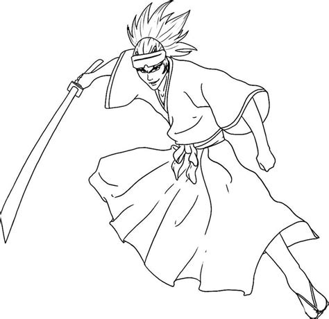 Bleach Anime Coloring Pages At Free Printable