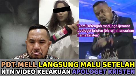 Pendeta Mell Atock Langsung Malu Stelah Tau Kelakuan Apologet Kristen