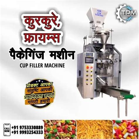 Single Phase Fryums Packing Machines Automation Grade Automatic Tpm