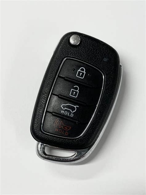 WORN OEM 2015 2016 2017 2018 2019 2020 HYUNDAI TUCSON FLIP KEY FOB TQ8