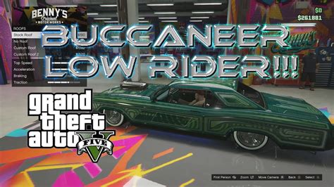 Buccaneer Low Rider GTA 5 Online Lowrider Update 1 30 YouTube