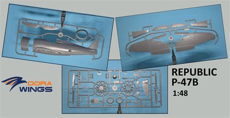 P 47B Sprue Shots AeroScale