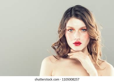 Стоковая фотография 1105008257 Beautiful Woman Studio Portrait