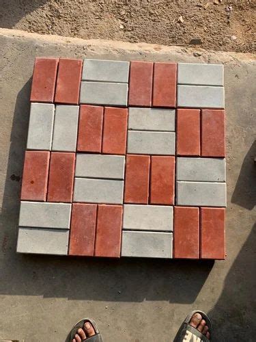 Rectangular Outdoor Brick Paver Block Size 8 4 Inch L W Thickness