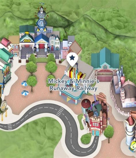 Mickey And Minnies Runaway Railway Added To Disneyland App Map And Genie