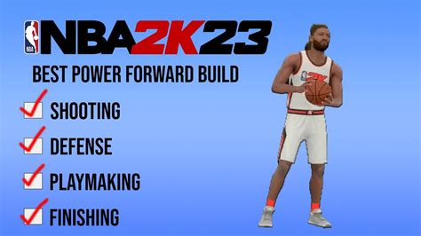 Nba 2k23 My Career Best Power Forward Build On Youtube All Around Demon Youtube