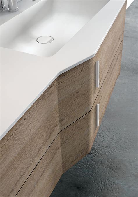 Mobile Lavabo Sospeso Con Cassetti Str By Gruppo Geromin Design