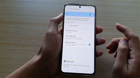 Galaxy S21ultraplus How To Enabledisable Link To Windows Youtube