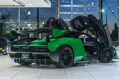 Used 2019 Mclaren Senna Coupe Only 387 Miles Ecj Bespoke Green 169