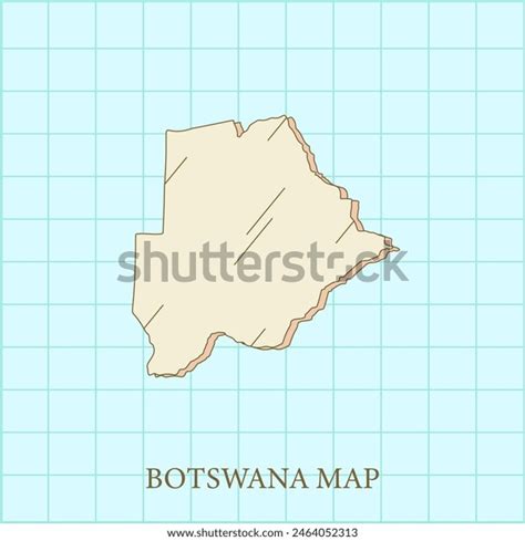 Vector Regions Map Botswana Stock Vector Royalty Free 2464052313