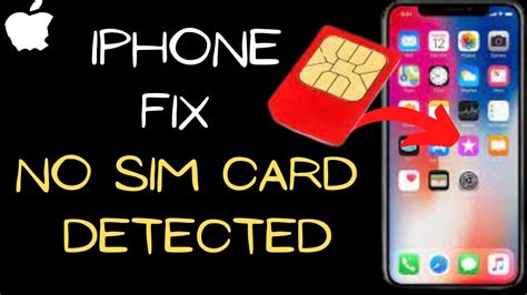 How To Fix Iphone Keeps Saying No Sim Card How To Fix Sim Card Not