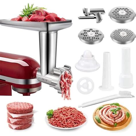 Hachoir Viande Trahoo Pour Kitchenaid Accessoire Lectrique Avec