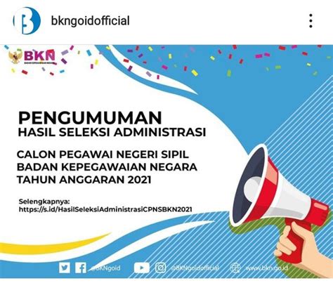 Link Pengumuman Hasil Seleksi Administrasi CPNS 2021 Kejaksaan Cek